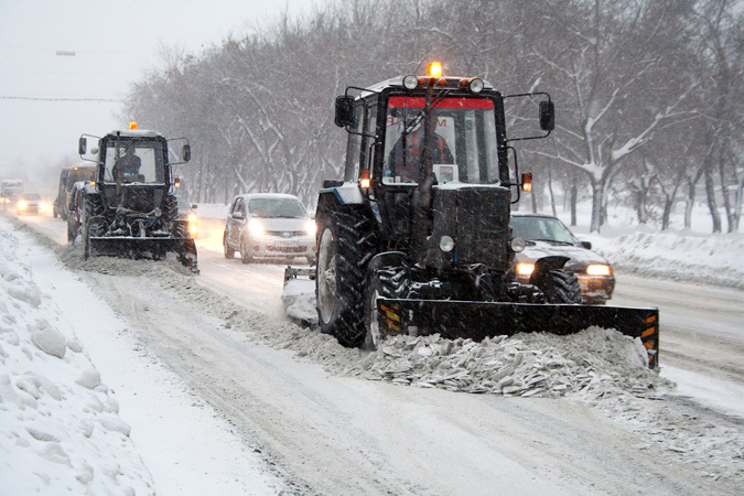 В Киеве собираются штрафовать уборщиков снега