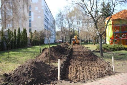 В парке "Отрадный" начали реконструкцию