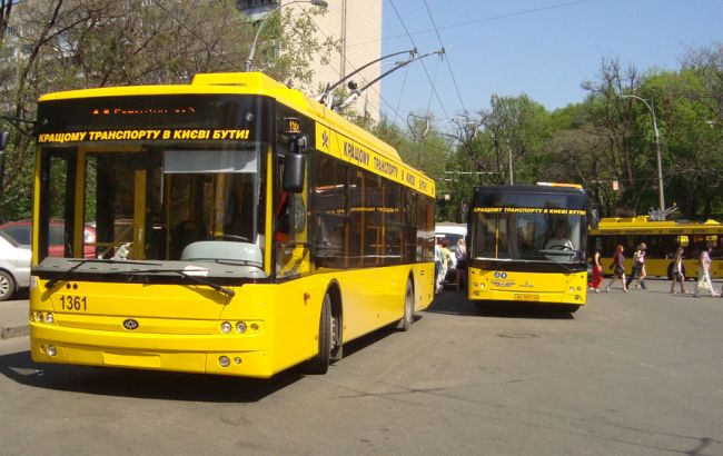 Киевляне просят сделать бесплатным проезд в транспорте