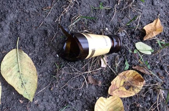 На Виноградаре прохожему разбили голову бутылкой (фото)