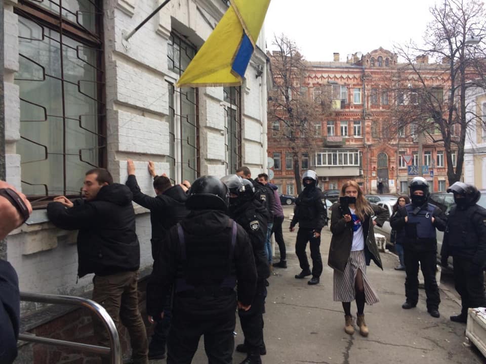 Киевская полиция задержала несколько десятков человек