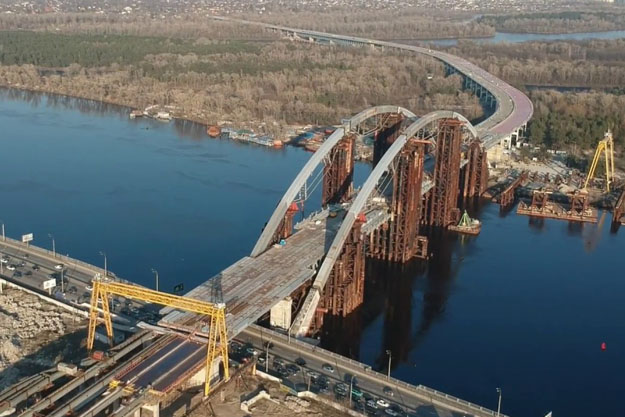 Когда откроют Подольский мост. Версия киевского мэра