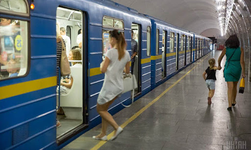 В киевском метро – рекордное количество пассажиров