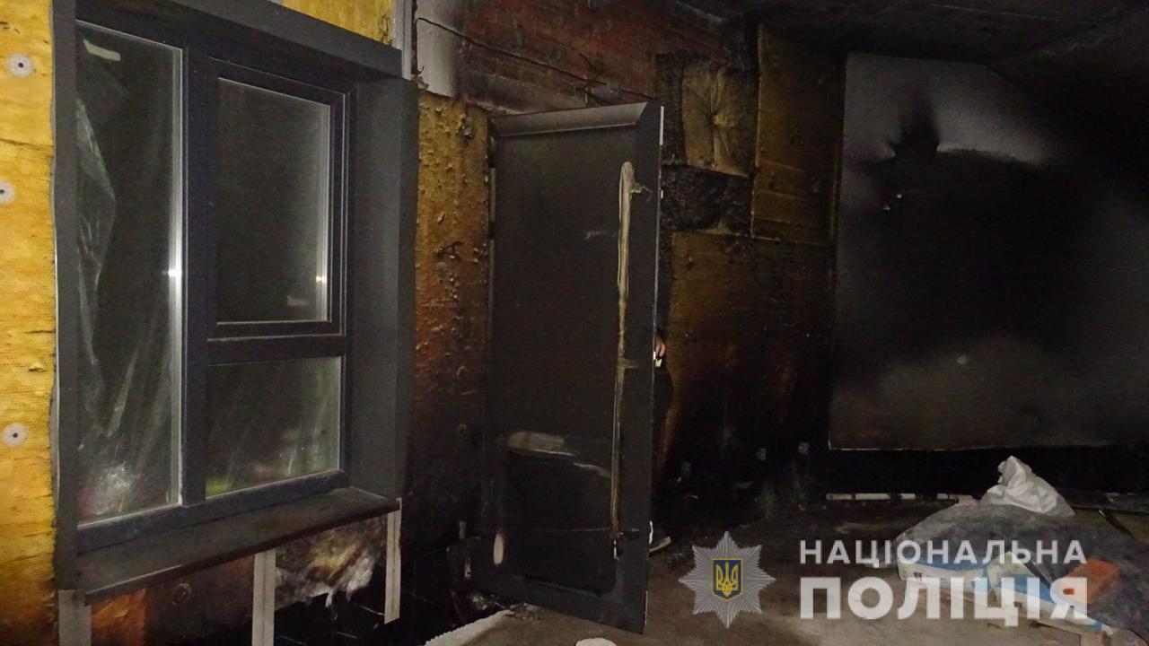 В Киеве сгорел недостроенный детский центр