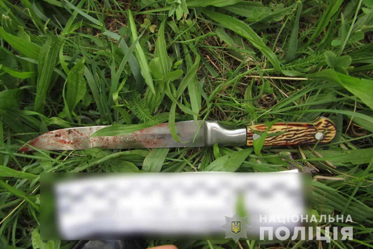 В Киевской области женщина ударила ножом соседа