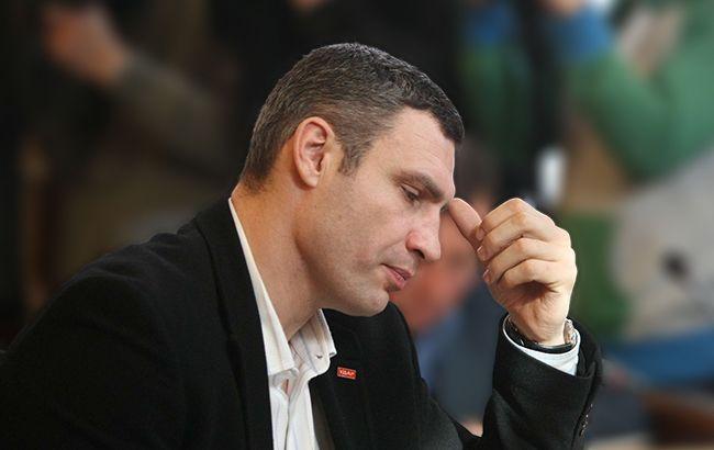 Мэра Киева Виталия Кличко могут уволить с должности главы КГГА
