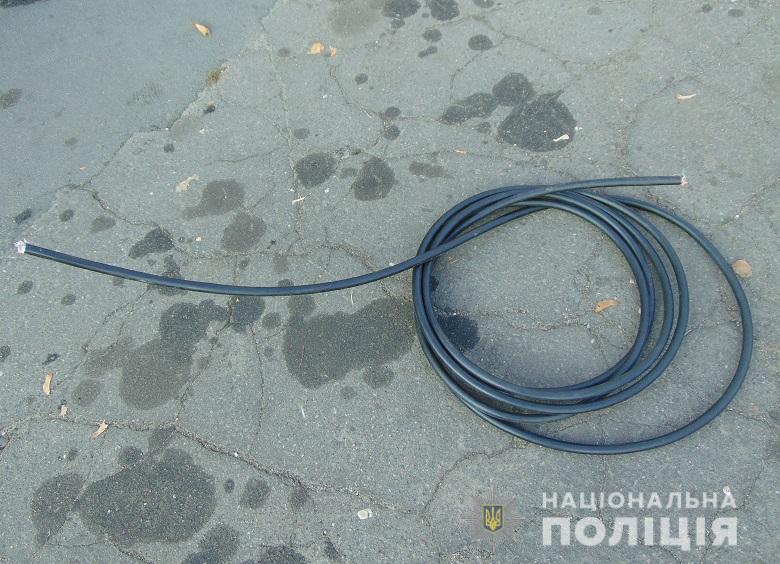 В Киеве приезжий из Луганской области украл 10 метров электрокабеля