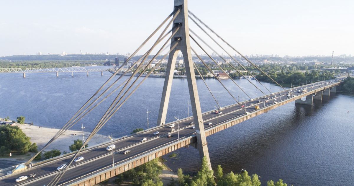 В Киеве открыли Северный мост. День в истории