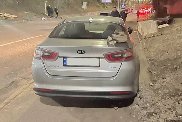 В Киеве очередной “король парковки” попал в неприятность