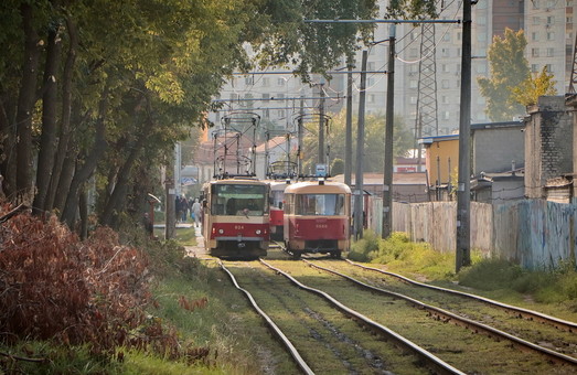 В Киеве на левом берегу отремонтируют трамвайную линию 