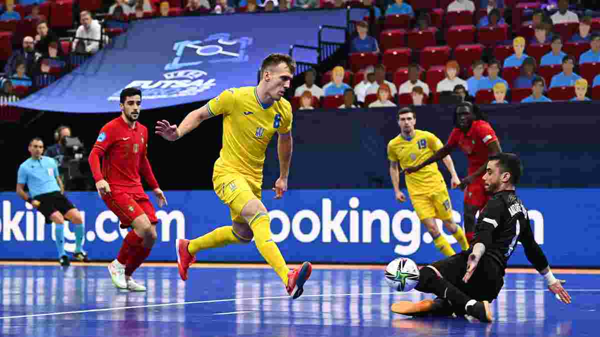 Сборная Украины пробилась в четвертьфинал чемпионата Европы по футзалу