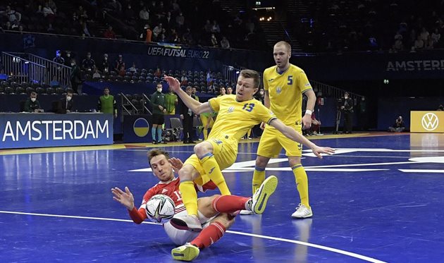 Сборная Украины не смогла пробиться в финал чемпионата Европы по футзалу (видео)