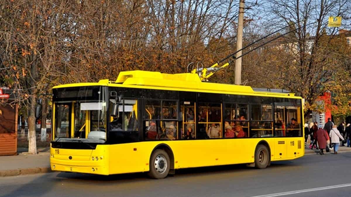 В киевском троллейбусе подрались пассажиры (видео)