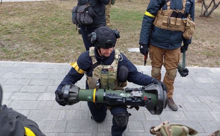 Киевская территориальная оборона провела обучение (фото)