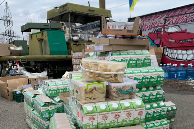 Киевская область продолжает получать гуманитарную помощь