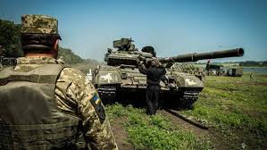 В Киевской области ВСУ расстреляли танковую колонну РФ