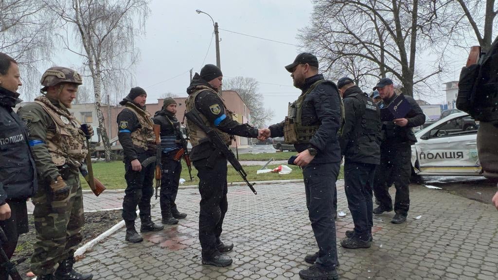 Руководство Национальной полиции наградило правоохранителей Бучанского района (фото, видео)