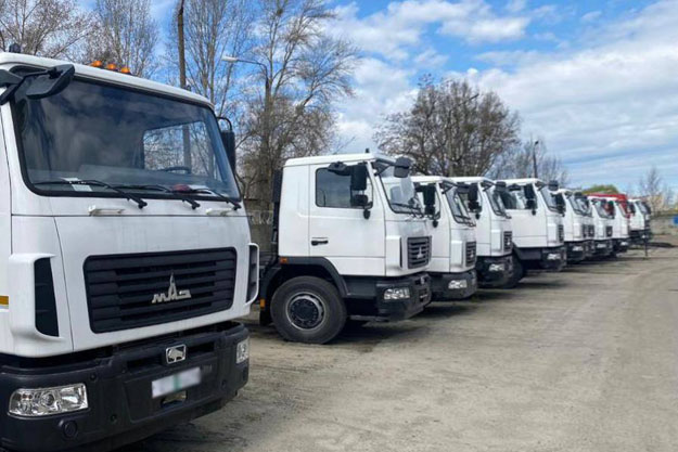 Киевская городская прокуратура изъяла у предприятия двадцать грузовиков