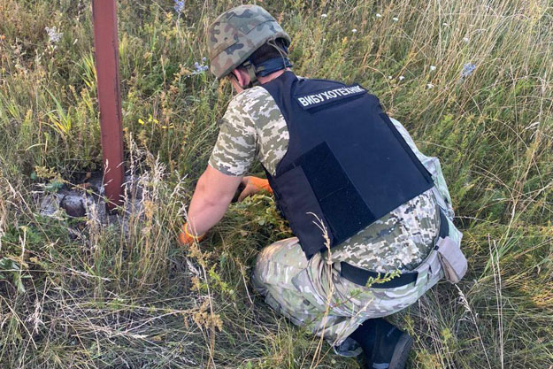 В Киевской области взрывотехники обезвреживают боеприпасы, оставленные войсками РФ