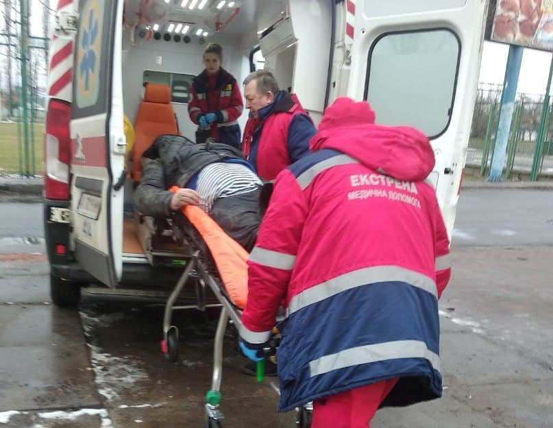 В Борисполе на улице нашли мужчину без сознания