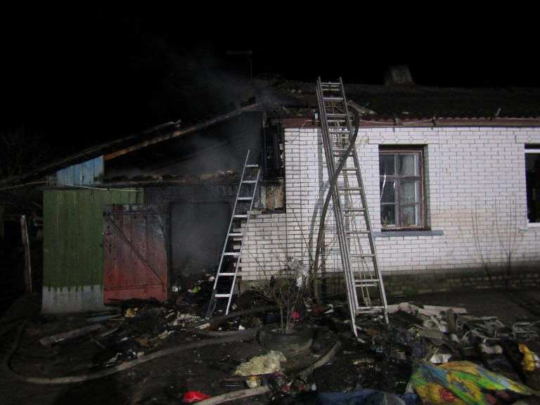 В Фастове мужчина сгорел в собственном доме