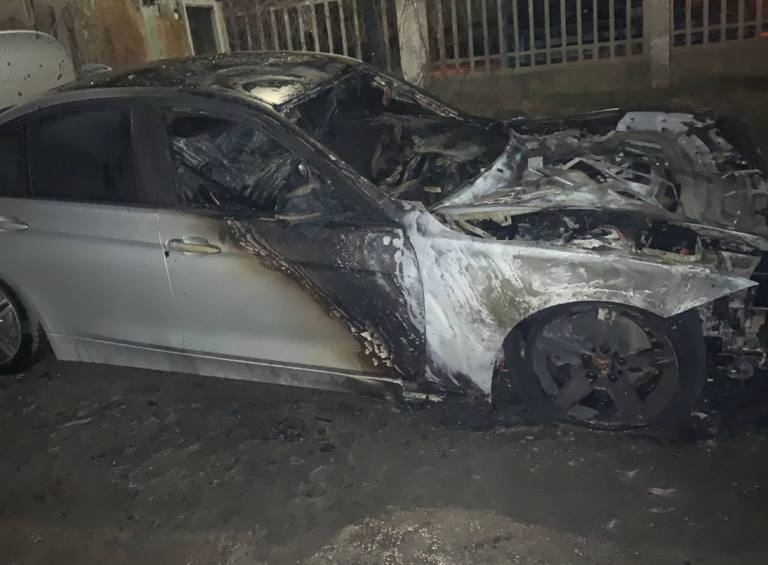 В Василькове местный житель из ревности сжег машину бывшей жены