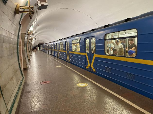 В киевском метро - технический сбой