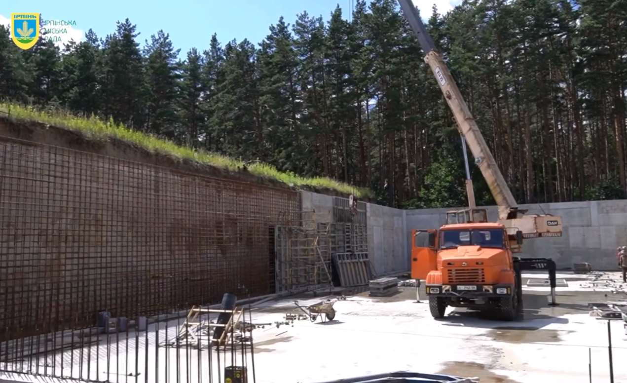 В Ирпене построят дополнительный резервуар для очищенной воды
