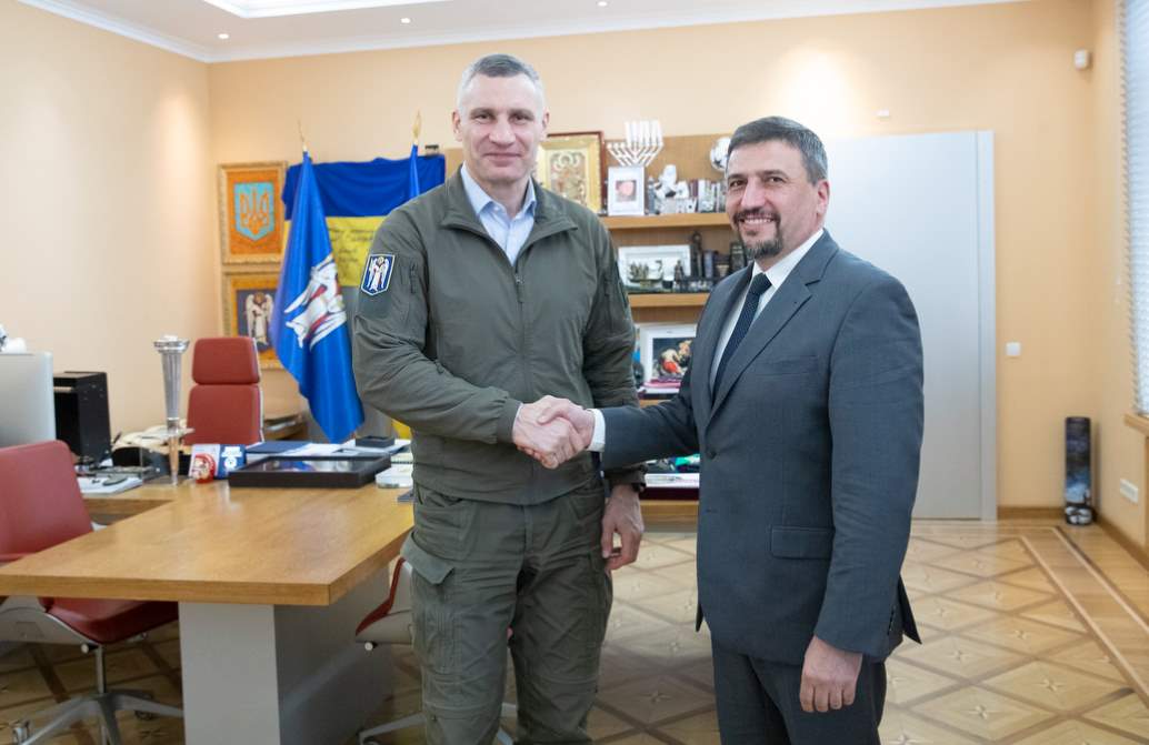 Віталій Кличко зустрівся з головою офісу Ради Європи в Україні