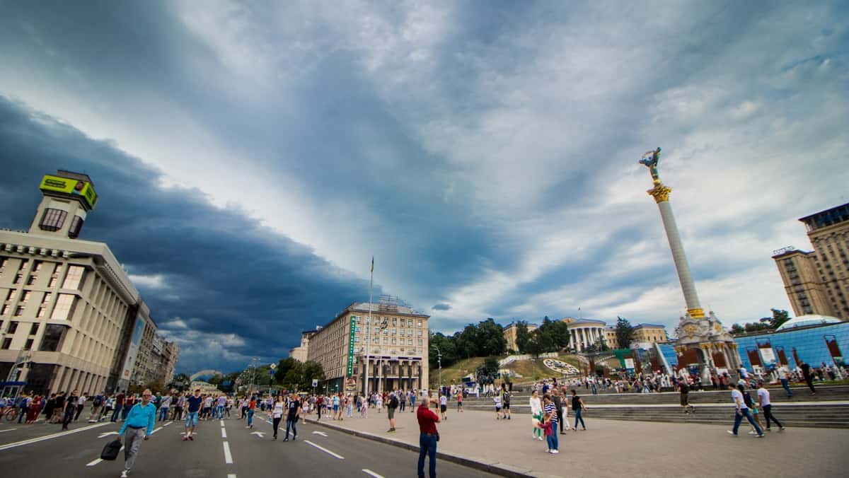 В Киеве – ясный и погожий день. Столбик термометра поднимется до тридцати градусов