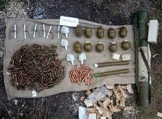 В бывшем колхозе под Киевом обнаружили арсенал