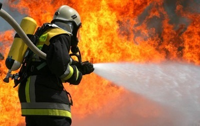 В Киеве в грузовике сгорел человек (фото)