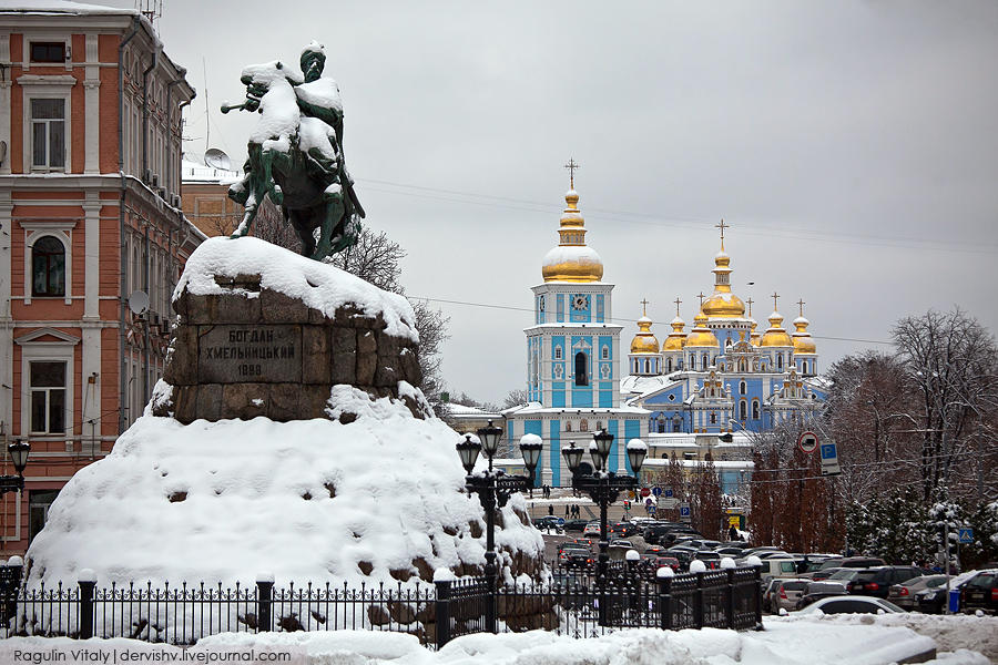 Киев завалит снегом