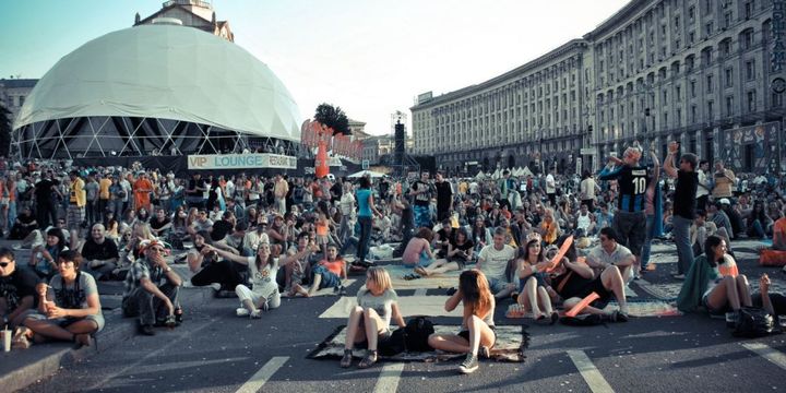 В Киеве построят фан-зону