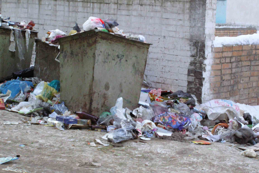 Киев утопает в мусоре