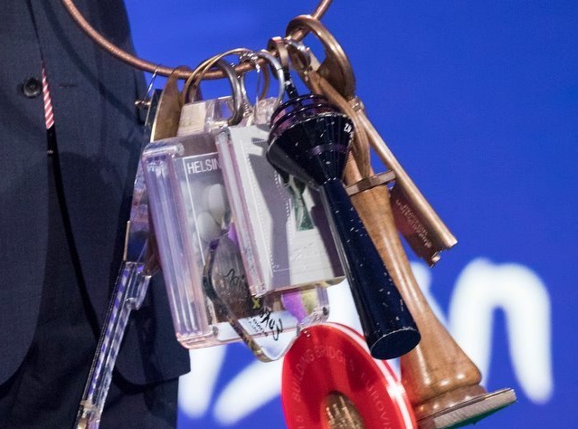 Кличко передал мэру Лиссабона ключи от "Евровидения"