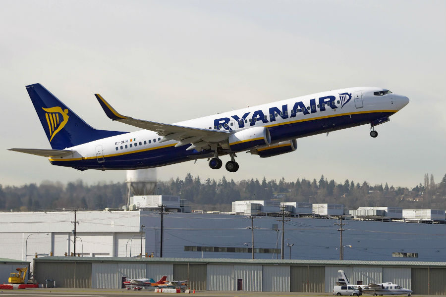 Из Киева осенью начнет летать Ryanair
