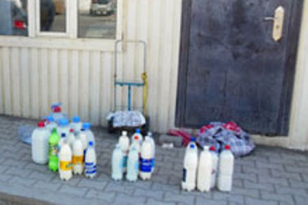 В Киеве продают молоко, разбавленное водой из клозета