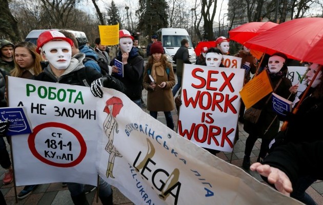 Секс-работники проведут акцию в Киеве