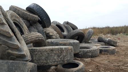 В Киеве открыли пункты утилизации автомобильных шин