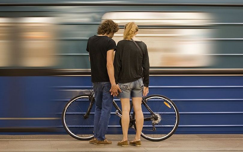 В метро разрешили ездить с велосипедами