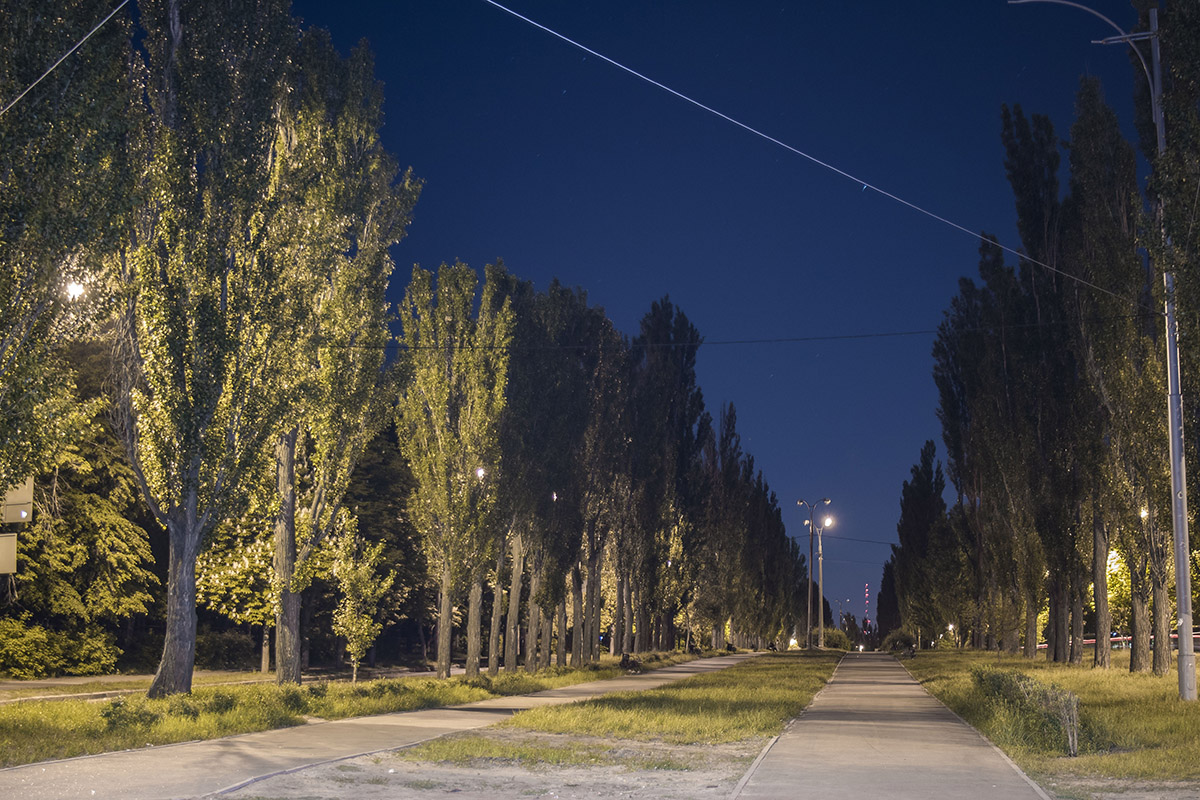 Прогулки по ночному Академгородку. Фоторепортаж