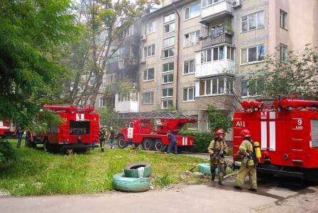 На Нивках пенсионер едва не сжег дом