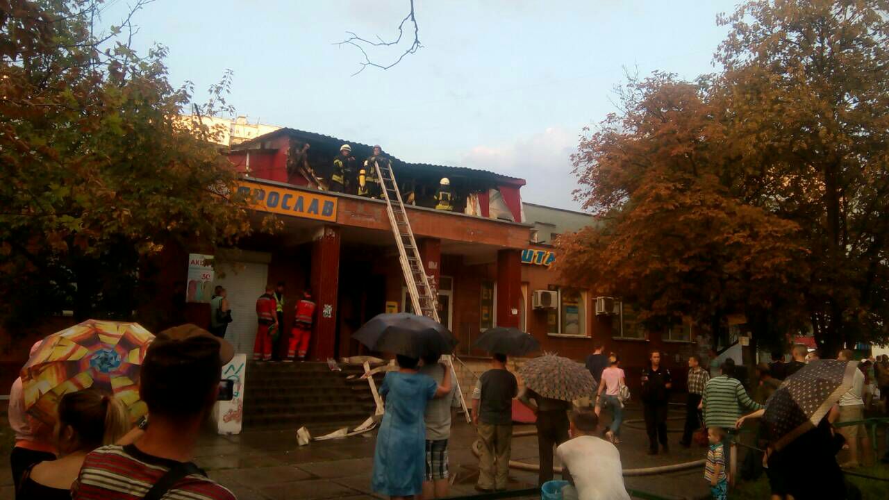 Пожар в хостеле Киева. Пятеро человек в ожоговом центре