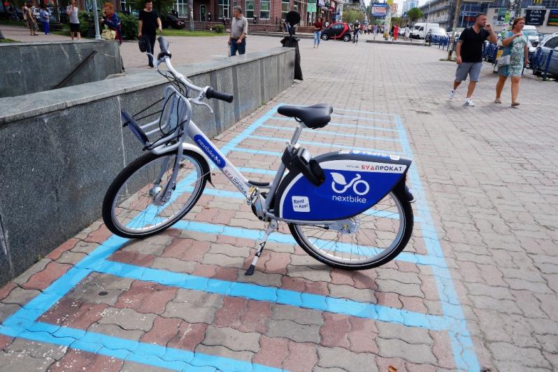В Киеве воруют общественные велосипеды