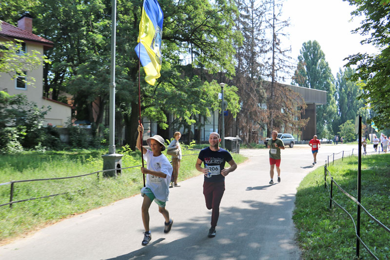 В Киеве прошел марафон в честь погибших бойцов АТО