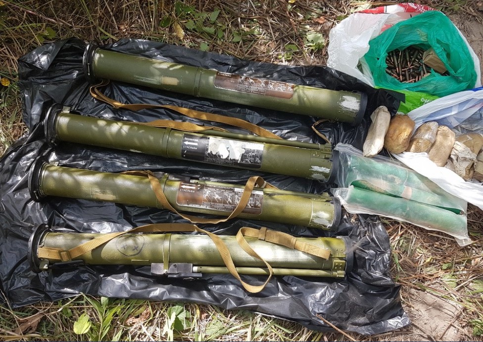 В Киеве боец АТО прятал четыре гранатомета
