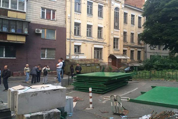 В центре Киева – очередной строительный скандал