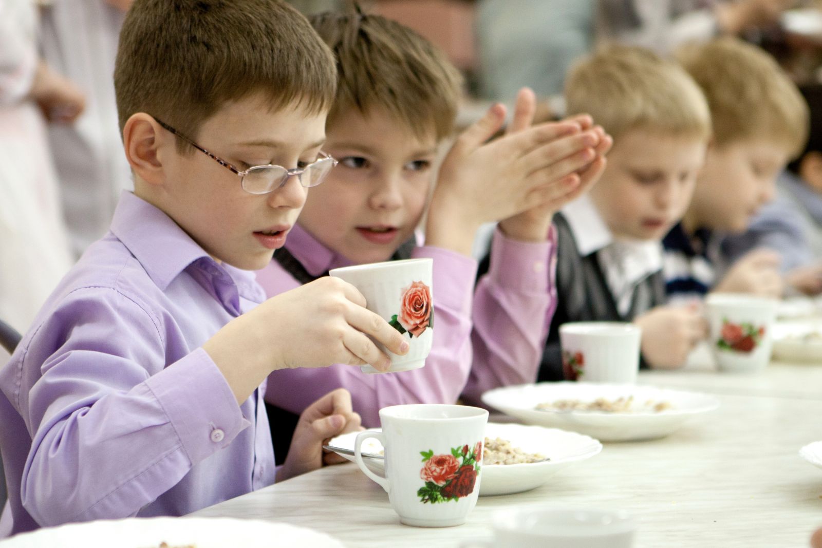 Киевских школьников оставили без завтрака