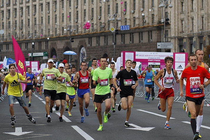 В центре Киева предлагают запретить марафоны